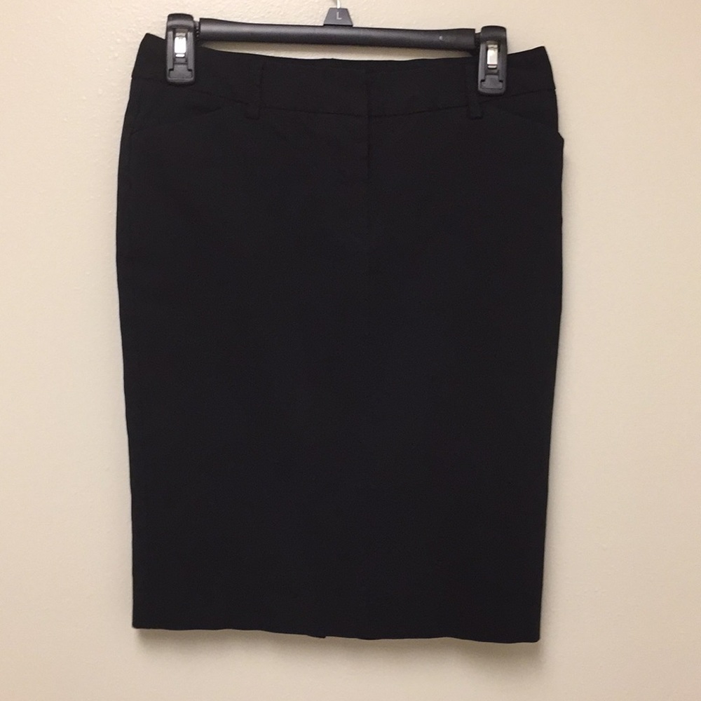 Black Stretchy pencil skirt jr 3